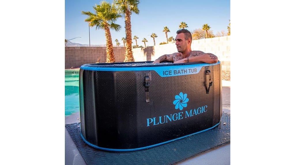 inflatable cold plunge tub
