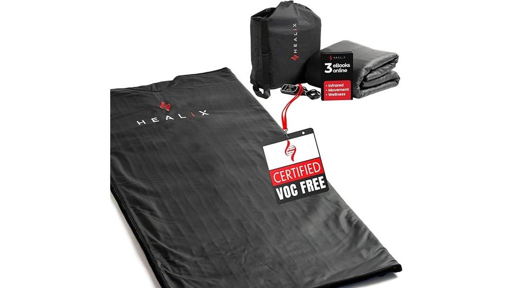 infrared sauna blanket detox