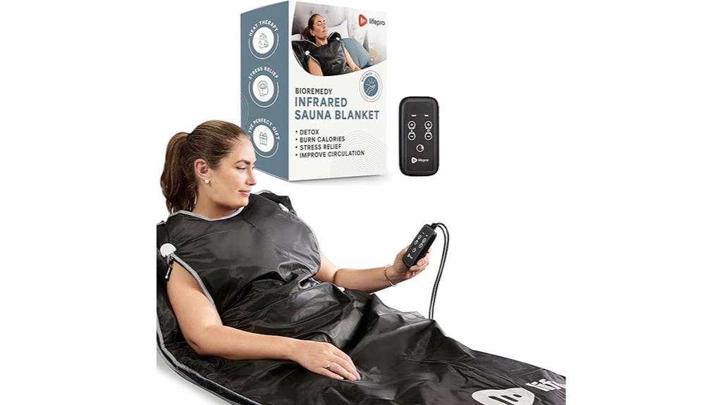 infrared sauna blanket detox