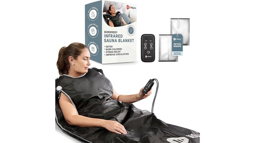 infrared sauna blanket therapy