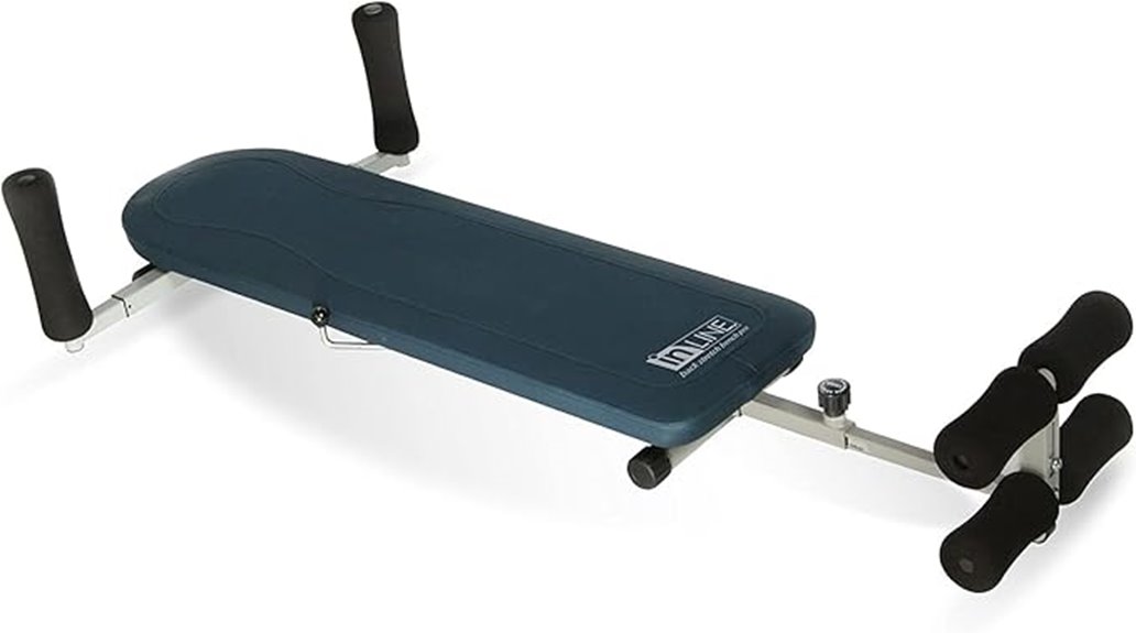 inline back stretch bench