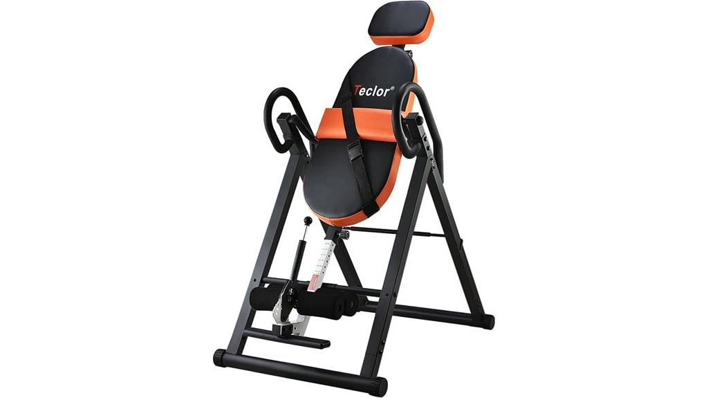 inversion table back pain