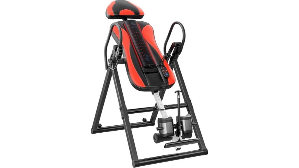 inversion table with remote