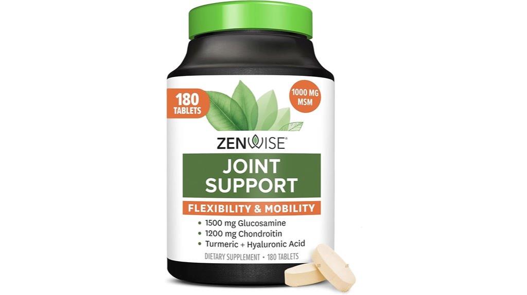 joint health supplement ingredients