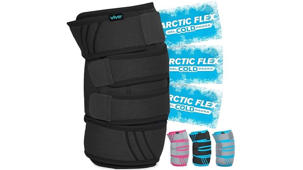 knee pain gel wrap
