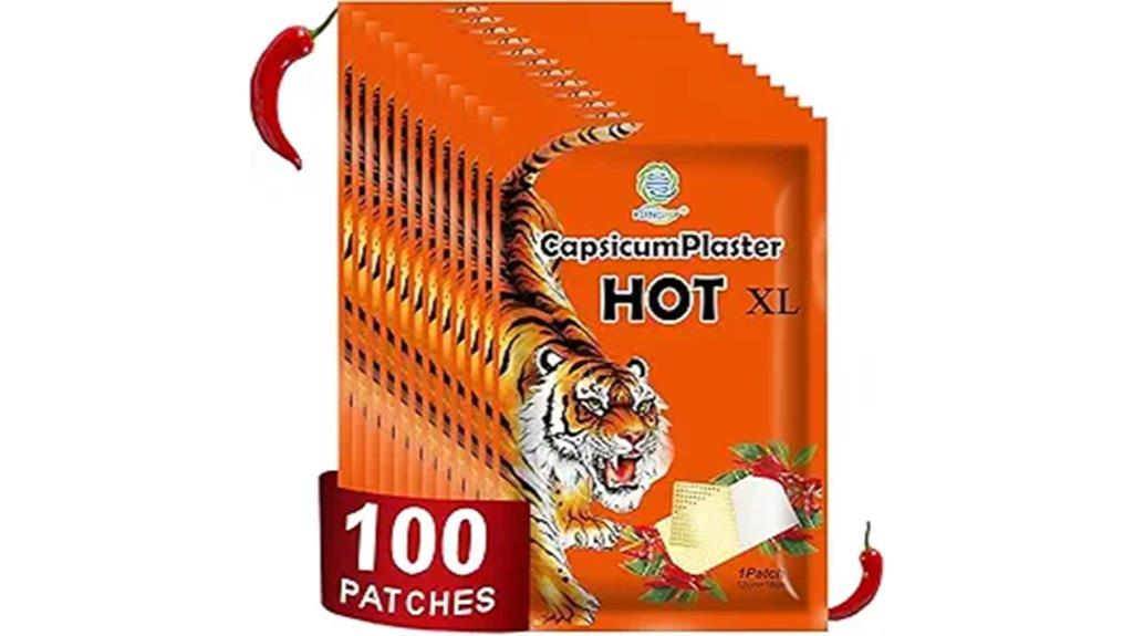 kongdy capsaicin patches pack