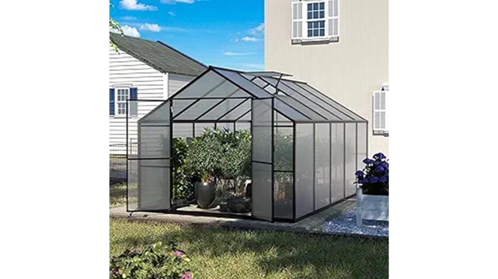 large outdoor greenhouse kit