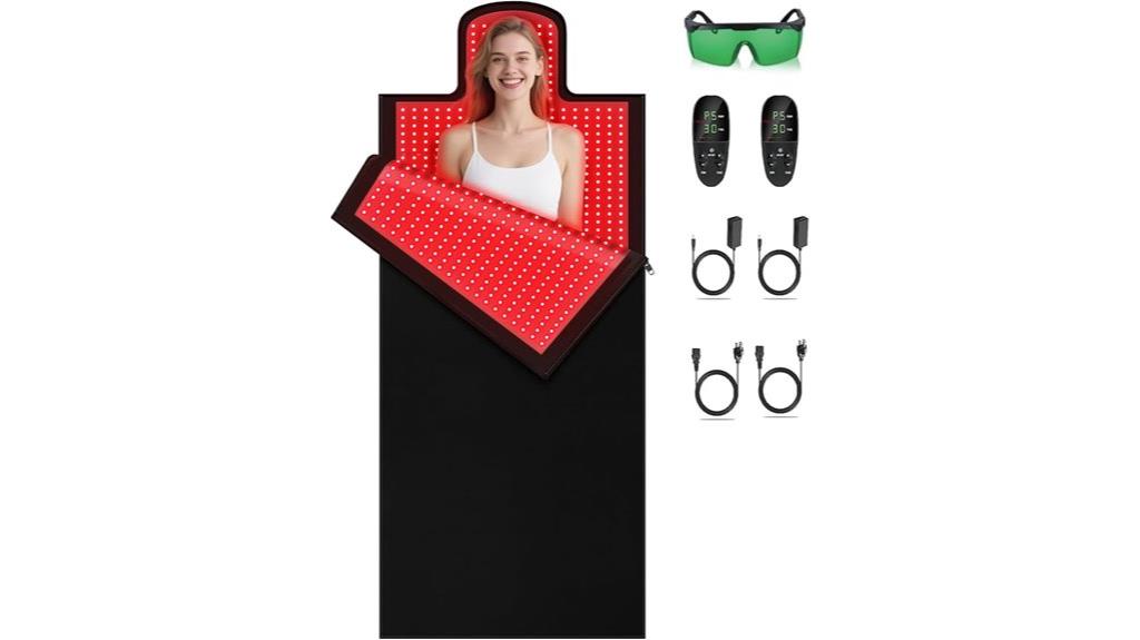 large red light blanket