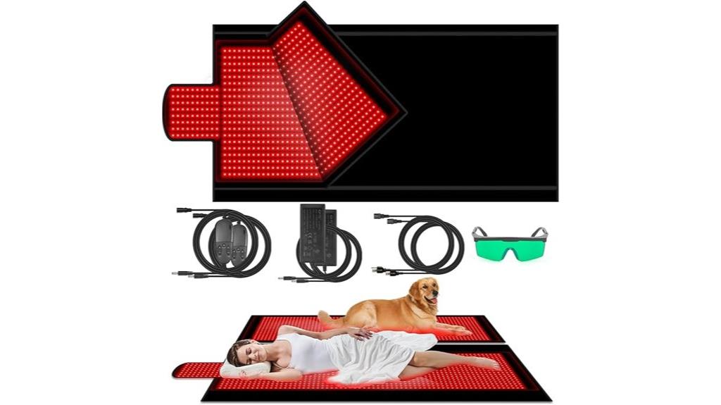 large red light therapy mat