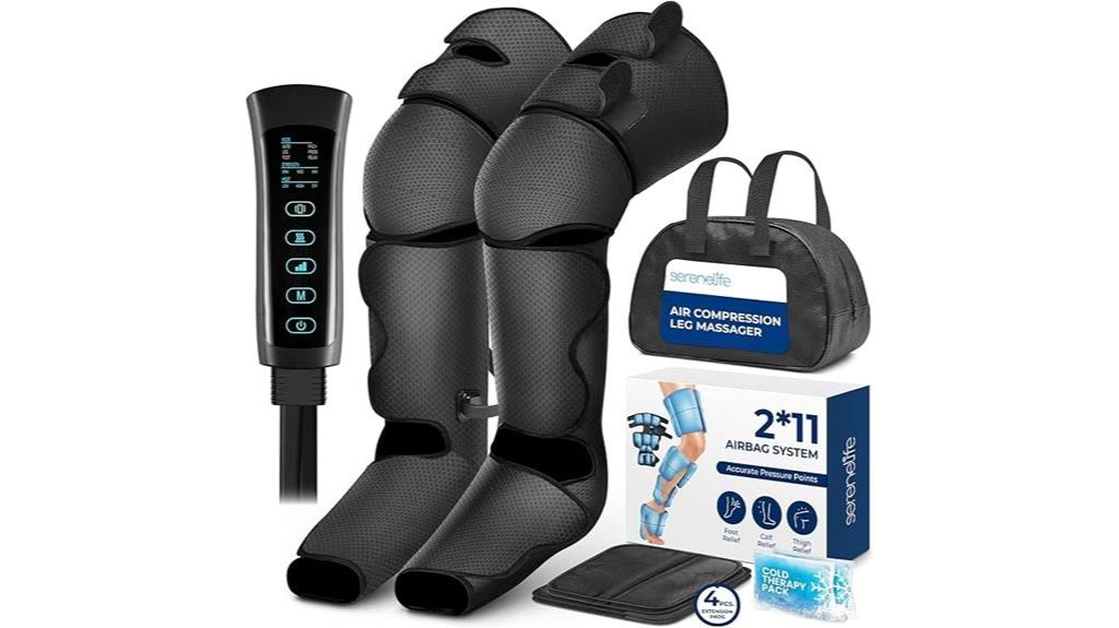 leg massage with heat