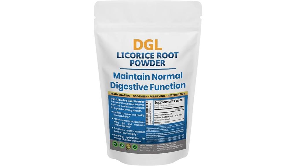 licorice supplement for digestion