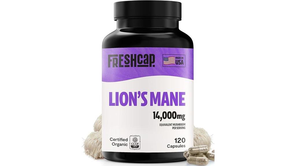 lion s mane mushroom capsules