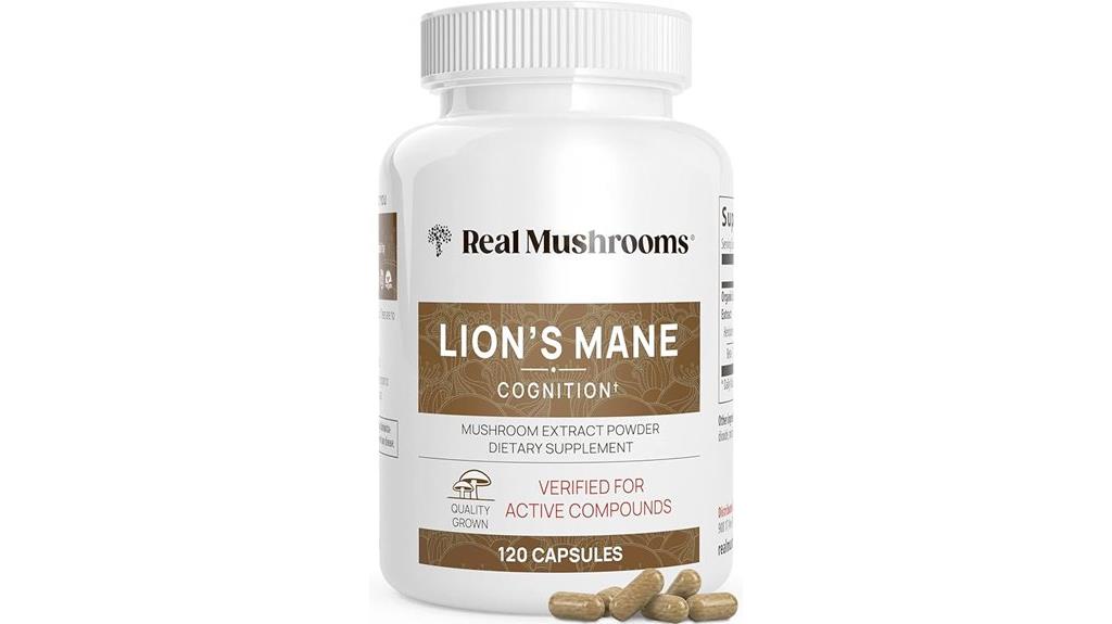 lions mane mushroom capsules