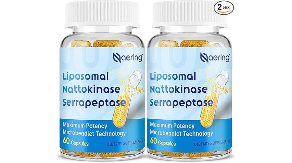 liposomal nattokinase supplement pack