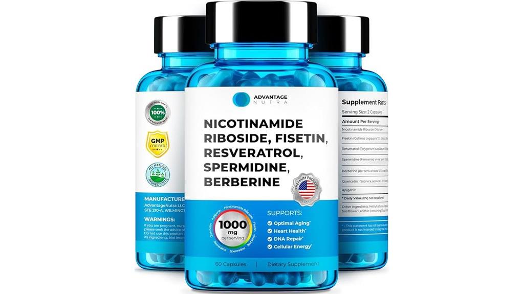 liposomal nr supplement capsules