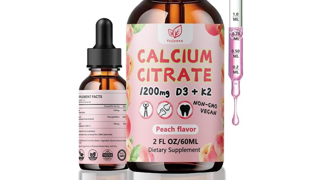 liquid calcium with vitamins
