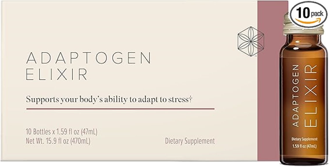 liquid supplement with adaptogens