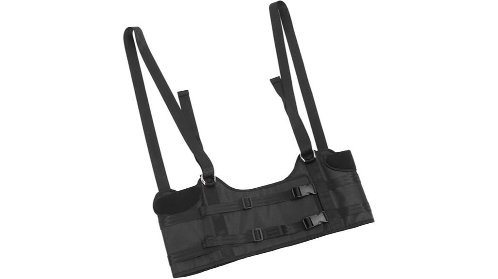 lumbar spinal traction harness