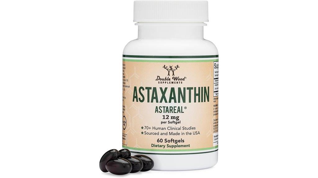 max strength astaxanthin supplement