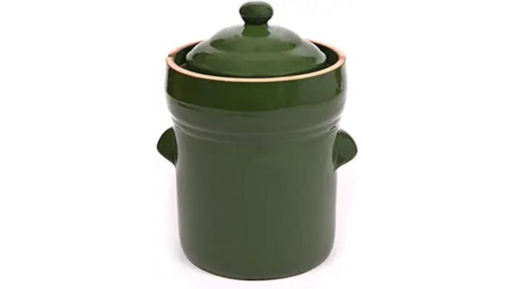 miracle 10l green crock pot