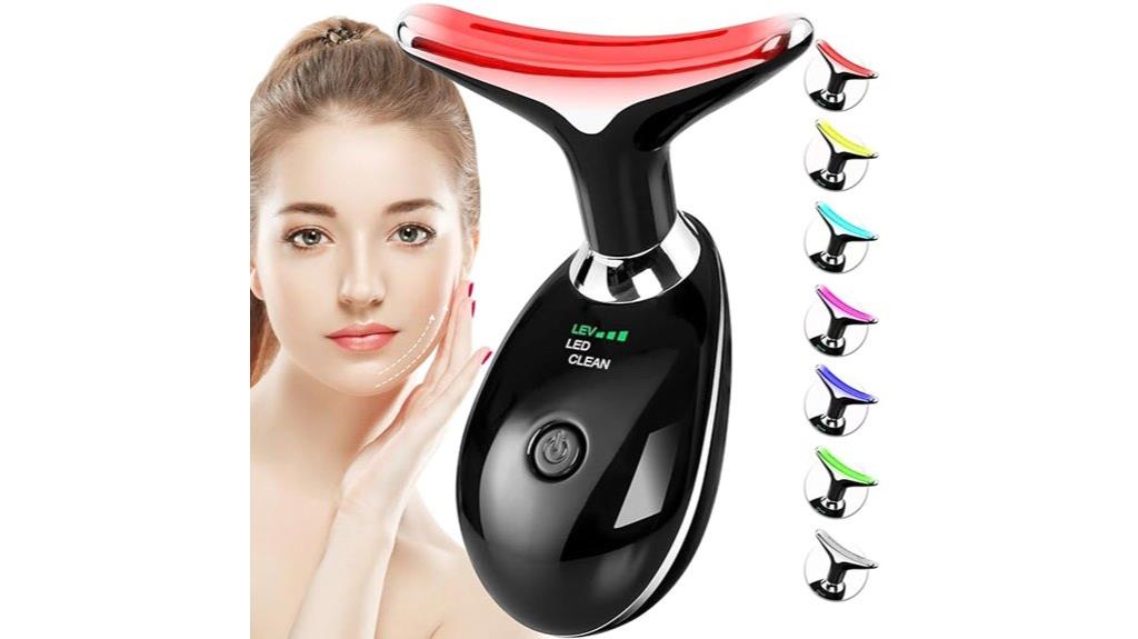 multicolor facial skin rejuvenation