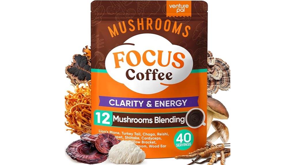 mushroom coffee with adaptogens