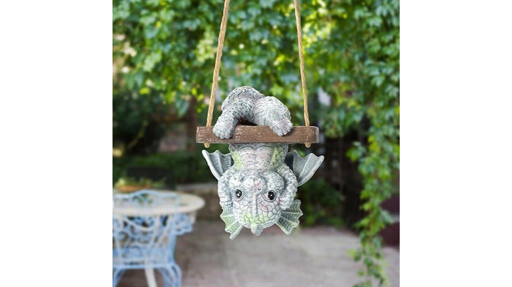 mythical dragon garden decor