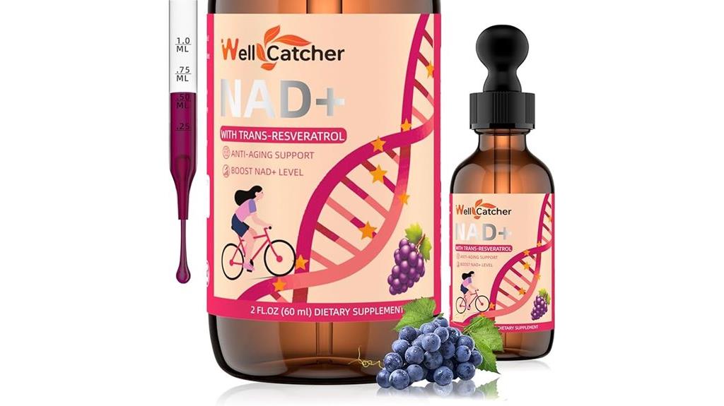 nad liquid supplement for women and men