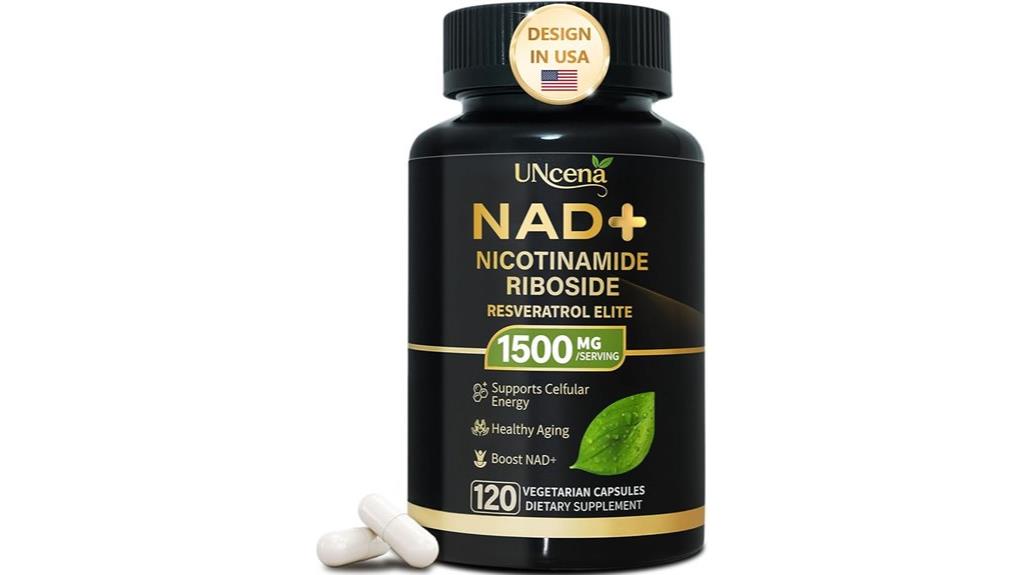 nad supplement with resveratrol