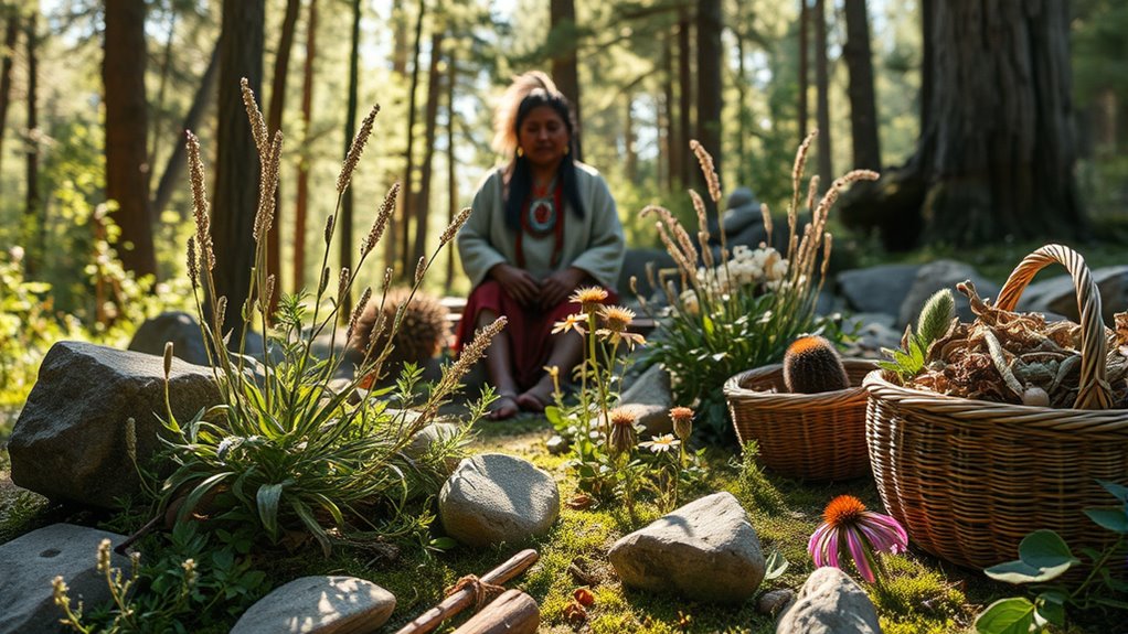 native plants spiritual healing