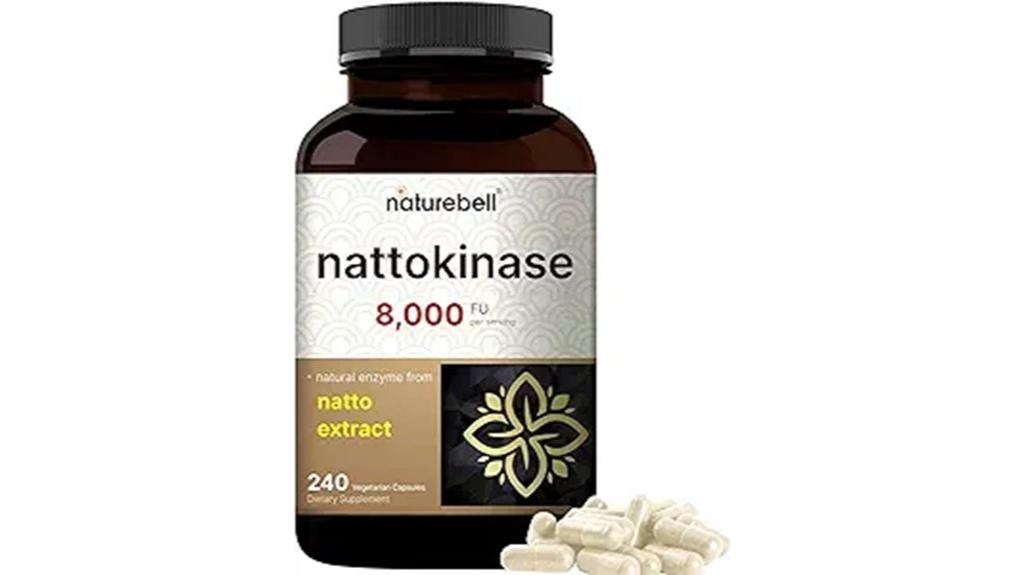 nattokinase supplement 240 capsules