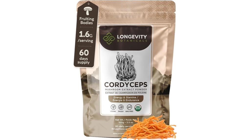 organic cordyceps mushroom extract