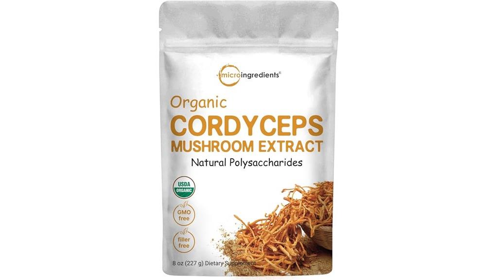 organic cordyceps mushroom extract