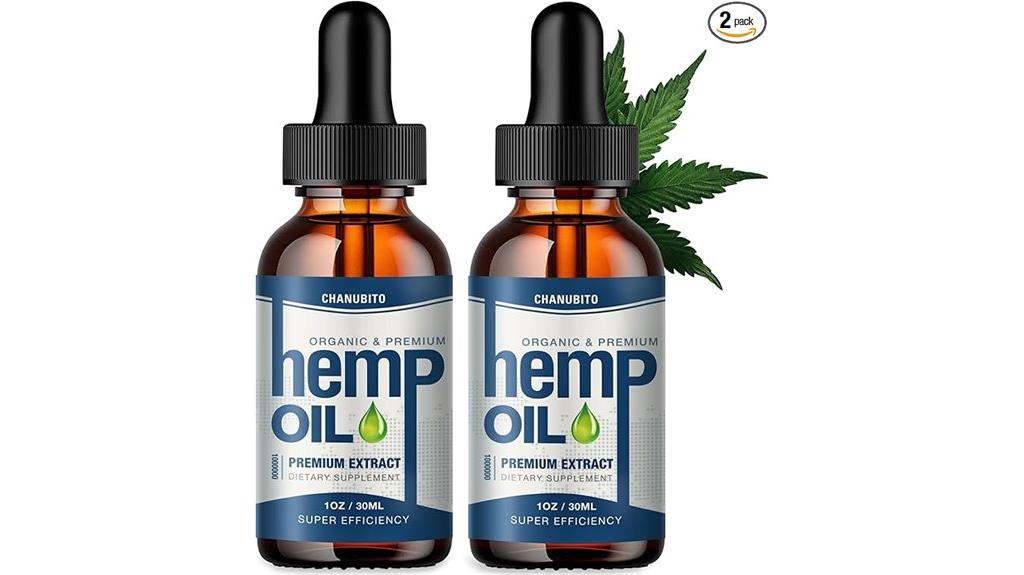 organic hemp oil tincture