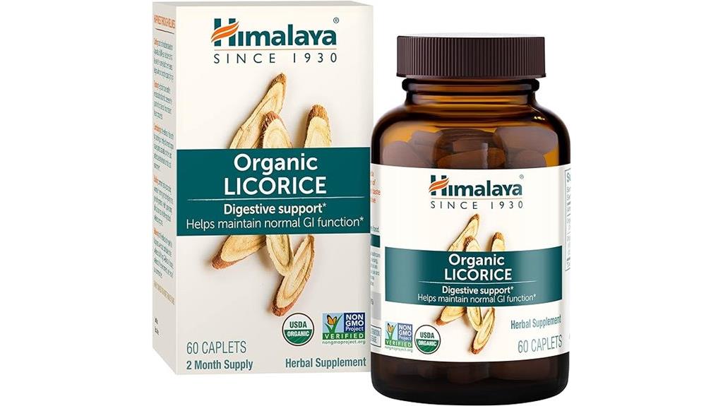 organic licorice for digestion