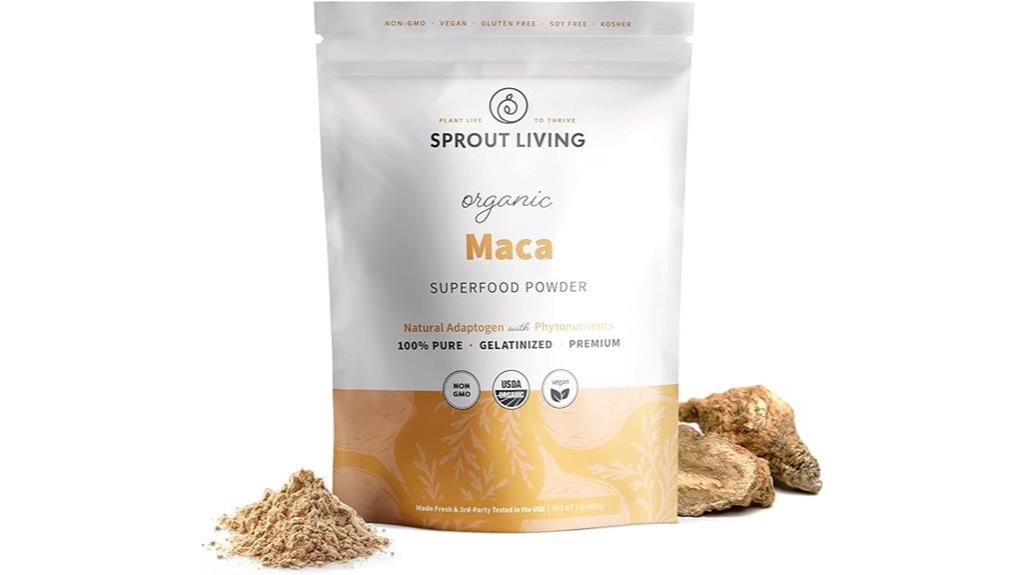 organic maca root powder
