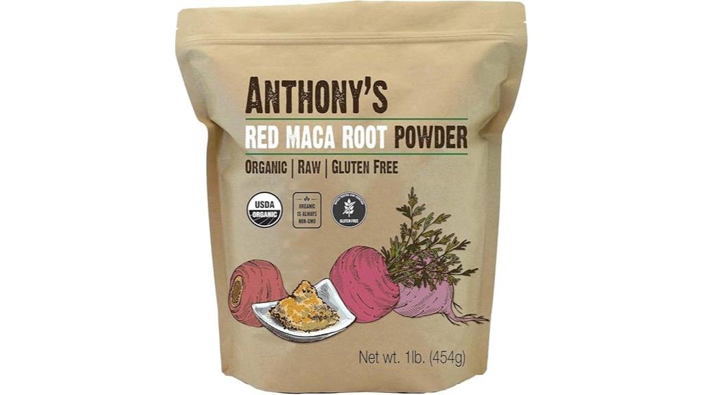 organic red maca powder