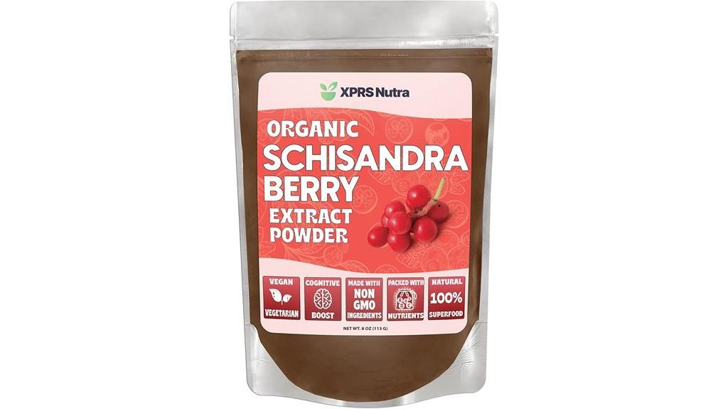 organic schisandra berry powder