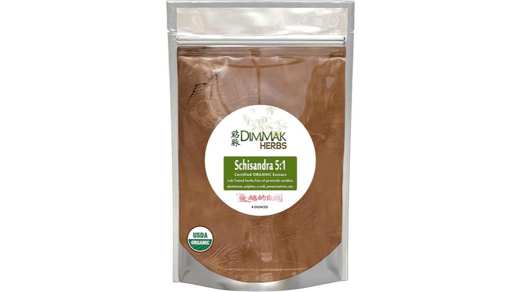 organic schisandra extract powder