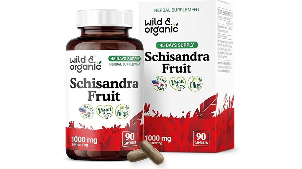 organic schisandra mood capsules