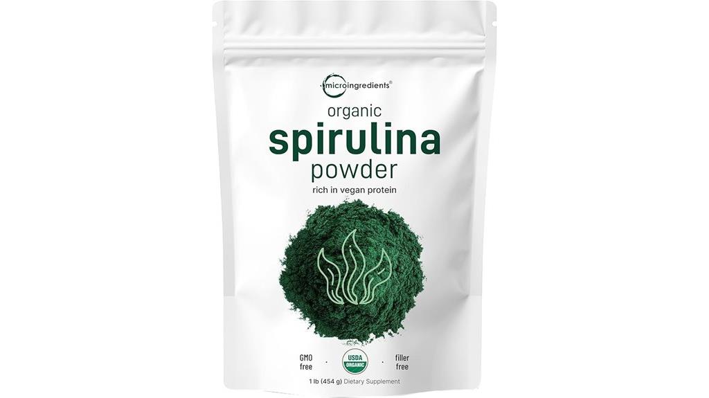 organic spirulina powder 1lb
