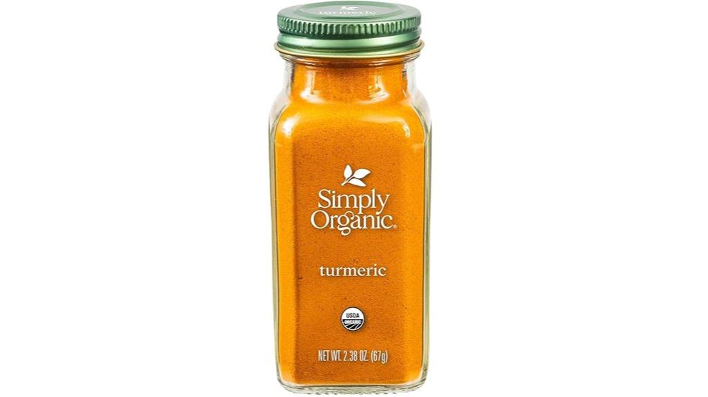 organic turmeric root powder