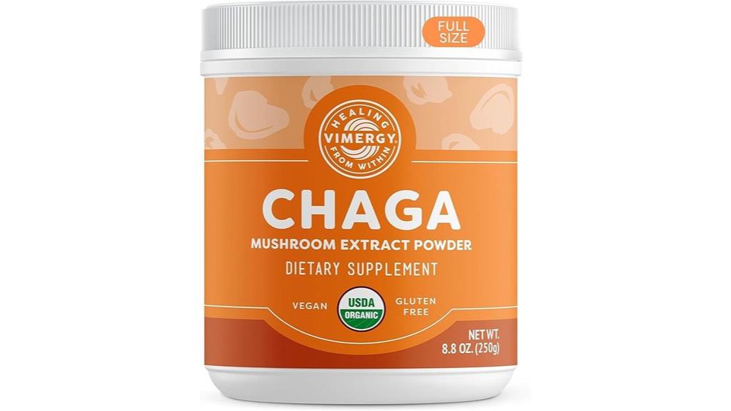 organic wild chaga extract