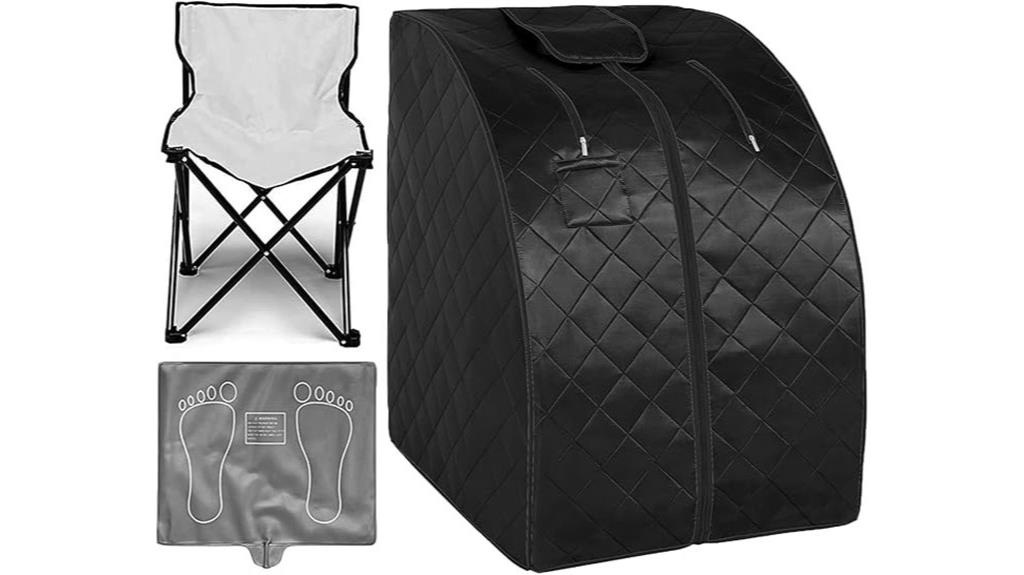 personal infrared sauna unit