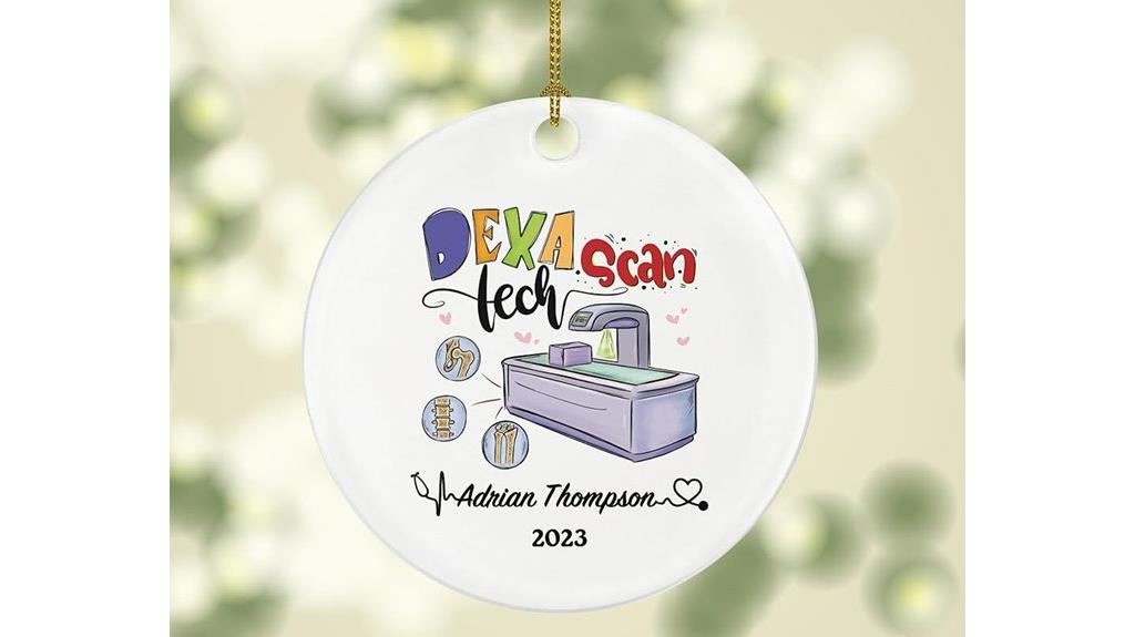 personalized dexa scan ornament