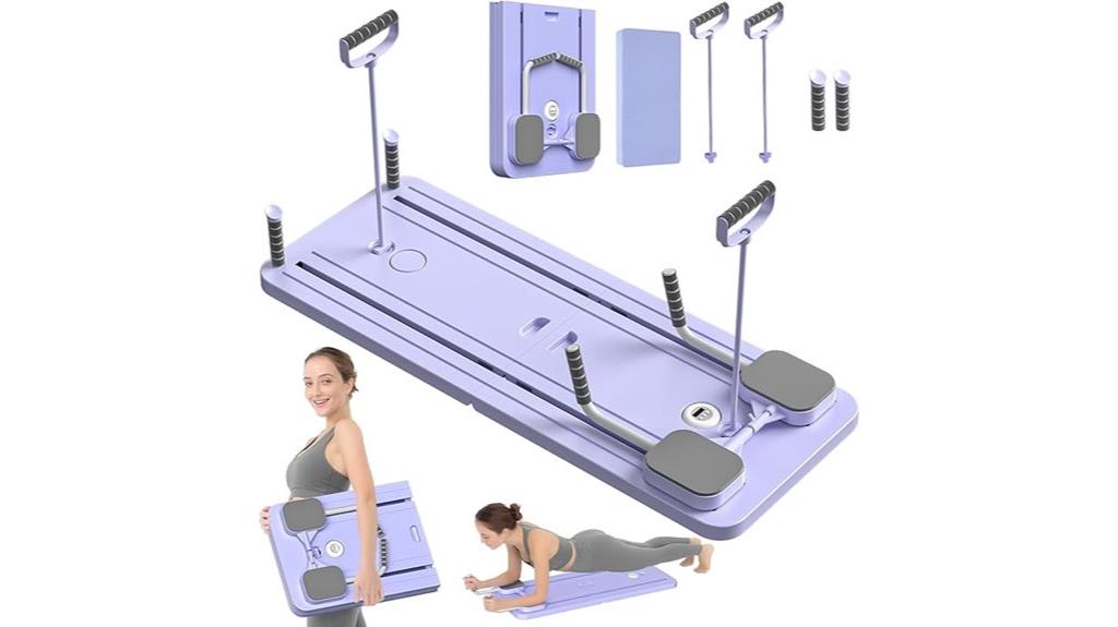 pilates reformer exercise equipment