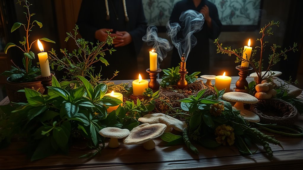 plants enable spiritual communication