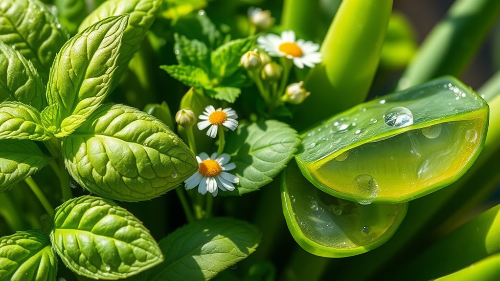 plants enhance skin protection