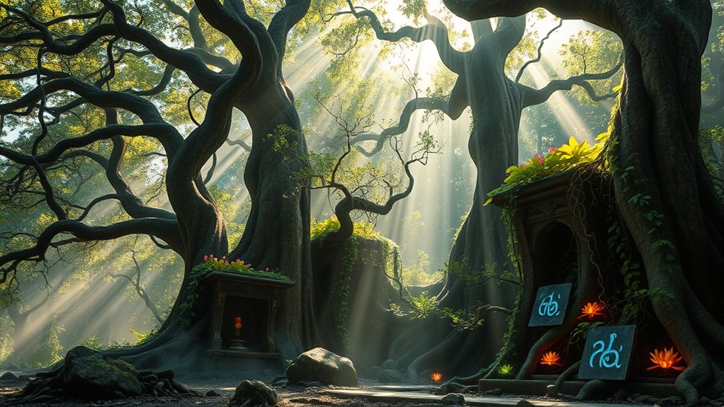 plants symbolize cosmic origins