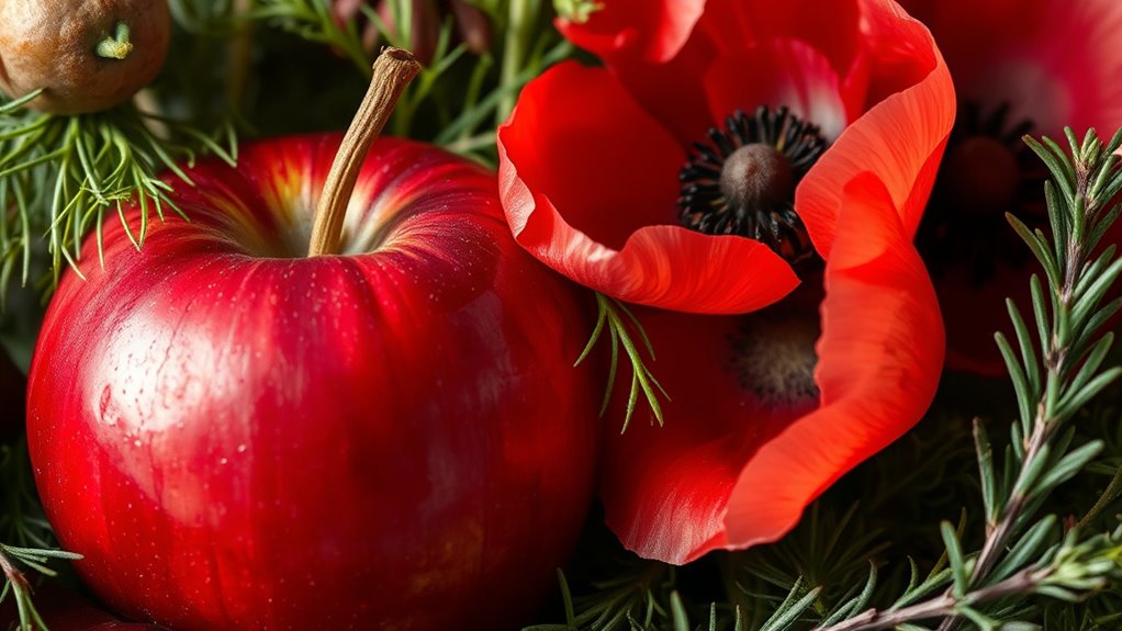 plants symbolize moral virtues